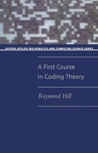 A First Course in Coding Theory (Paperback)-cover