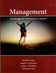 Management: Challenges for Tomorrow's Leaders, 6/e (Paperback)-cover