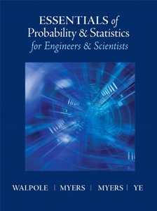 Essentials of Probability & Statistics for Engineers & Scientists-cover