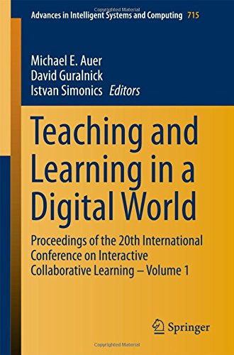 Teaching and Learning in a Digital World: Proceedings of the 20th ...