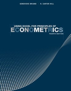 Using Excel for Principles of Econometrics-cover