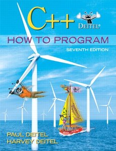 C++ How to Program (7th Edition)-cover