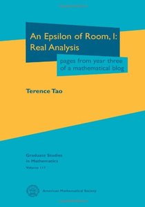 An Epsilon of Room Real Analysis: Pages from Year Three of a Mathematical Blog (Graduate Studies in Mathematics)-cover