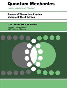 Quantum Mechanics, Third Edition: Non-Relativistic Theory (Volume 3)-cover