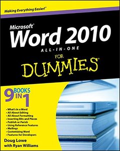 Word 2010 All-in-One For Dummies-cover