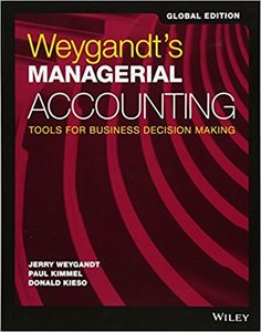 Managerial Accounting: Tools for Business Decision Making (Paperback)-cover