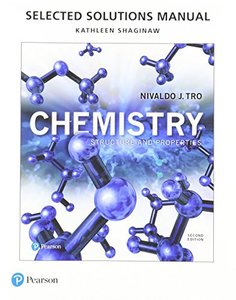 Selected Solutions Manual for Chemistry: Structure and Properties-cover