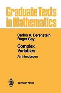 Complex Variables: An Introduction (Graduate Texts in Mathematics)-cover