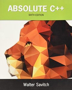 Absolute C++ (6th Edition)-cover
