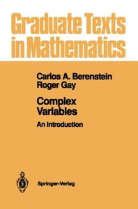 Complex Variables: An Introduction (Graduate Texts in Mathematics)-cover