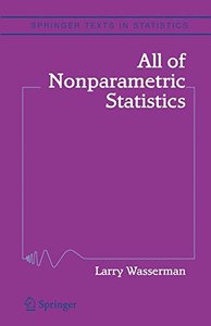 All of Nonparametric Statistics (Springer Texts in Statistics)-cover