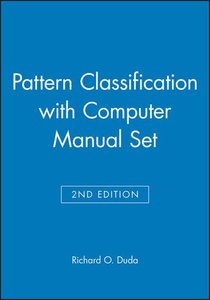 Pattern Classification 2nd Edition with Computer Manual 2nd Edition Set-cover