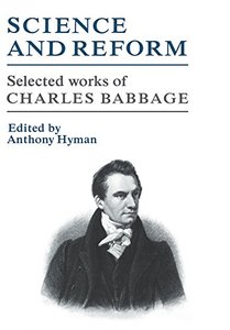 Science and Reform: Selected Works of Charles Babbage-cover