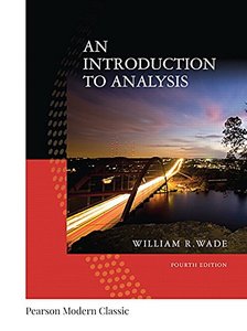 An Introduction to Analysis (Classic Version) (4th Edition) (Pearson Modern Classics for Advanced Mathematics Series)-cover