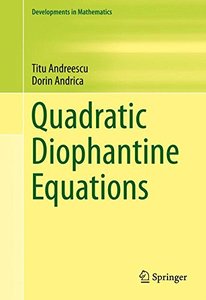 Quadratic Diophantine Equations (Developments in Mathematics)-cover