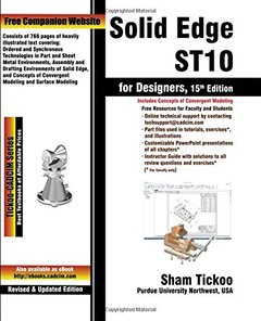Solid Edge ST10 for Designers-cover