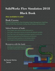 SolidWorks Flow Simulation 2018 Black Book-cover