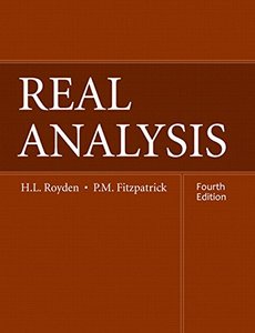 Real Analysis (Classic Version), 4/e (Paperback)-cover