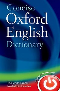 Concise Oxford English Dictionary: Main edition-cover