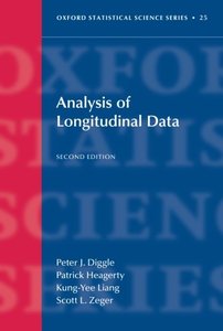 Analysis of Longitudinal Data (Oxford Statistical Science Series)-cover