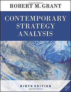 Contemporary Strategy Analysis Text Only, 9/e (Paperback)-cover
