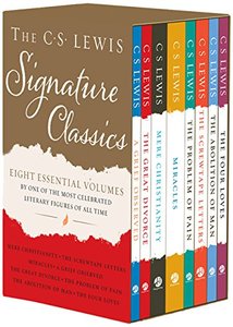 The C. S. Lewis Signature Classics (8-Volume Box Set): An Anthology of 8 C. S. Lewis Titles: Mere Christianity, The Screwtape Letters, Miracles, The ... The Abolition of Man, and The Four Loves-cover