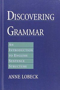 Discovering Grammar: An Introduction to English Sentence Structure-cover