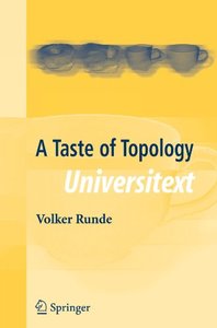 A Taste of Topology (Universitext)-cover