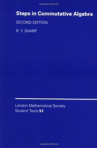 Steps in Commutative Algebra (London Mathematical Society Student Texts)-cover