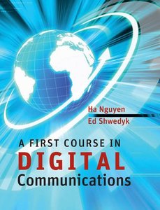 A First Course in Digital Communications-cover