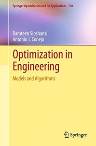 Optimization in Engineering: Models and Algorithms (Springer Optimization and Its Applications)-cover
