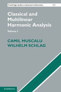 Classical and Multilinear Harmonic Analysis 2 Volume Set (Cambridge Studies in Advanced Mathematics)-cover