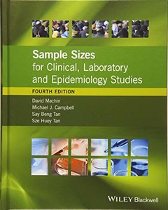 Sample Sizes for Clinical, Laboratory and Epidemiology Studies-cover