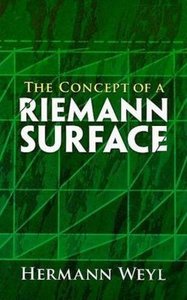 The Concept of a Riemann Surface (Dover Books on Mathematics)-cover