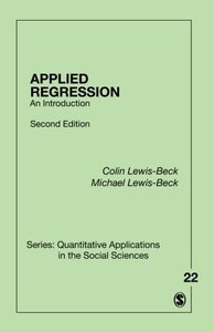 Applied Regression: An Introduction (Quantitative Applications In The Social Sciences)-cover