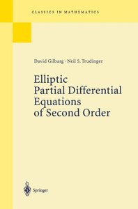 Elliptic Partial Differential Equations of Second Order-cover