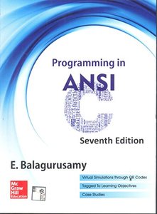 Programming In Ansi C-cover