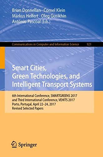 Smart Cities, Green Technologies, and Intelligent Transport Systems ...