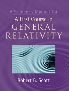 A Student's Manual for A First Course in General Relativity-cover