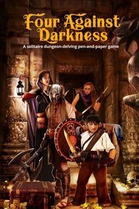 Four Against Darkness: A solitaire dungeon-delving pen-and-paper game (Volume 1)-cover