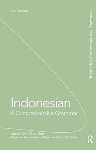 Indonesian: A Comprehensive Grammar (Routledge Comprehensive Grammars)-cover
