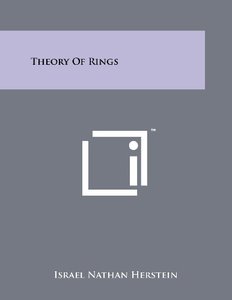 Theory Of Rings-cover