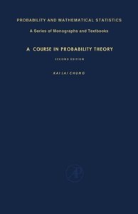 A Course in Probability Theory-cover