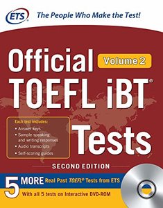 Official TOEFL iBT Tests Volume 2, Second Edition-cover
