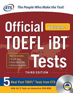 Official TOEFL iBT Tests Volume 1, Third Edition-cover