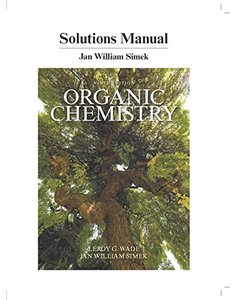 Student's Solutions Manual for Organic Chemistry-cover