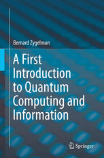A First Introduction to Quantum Computing and Information-cover