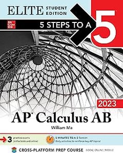 5 Steps to a 5: AP Calculus AB 2023 Elite Student Edition-cover