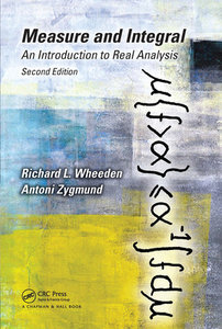 Measure and Integral: An Introduction to Real Analysis, 2/e (Hardcover)-cover