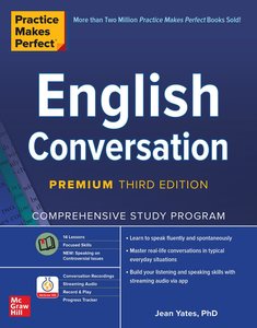 Practice Makes Perfect: English Conversation, Premium Third Edition-cover